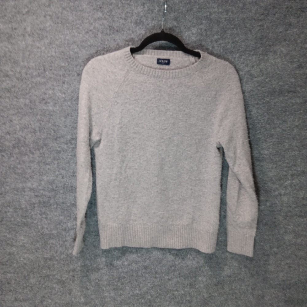 J. Crew Grey Crewneck Sweater Preppy Casual Dinner Meeting Prep Men's Size Small